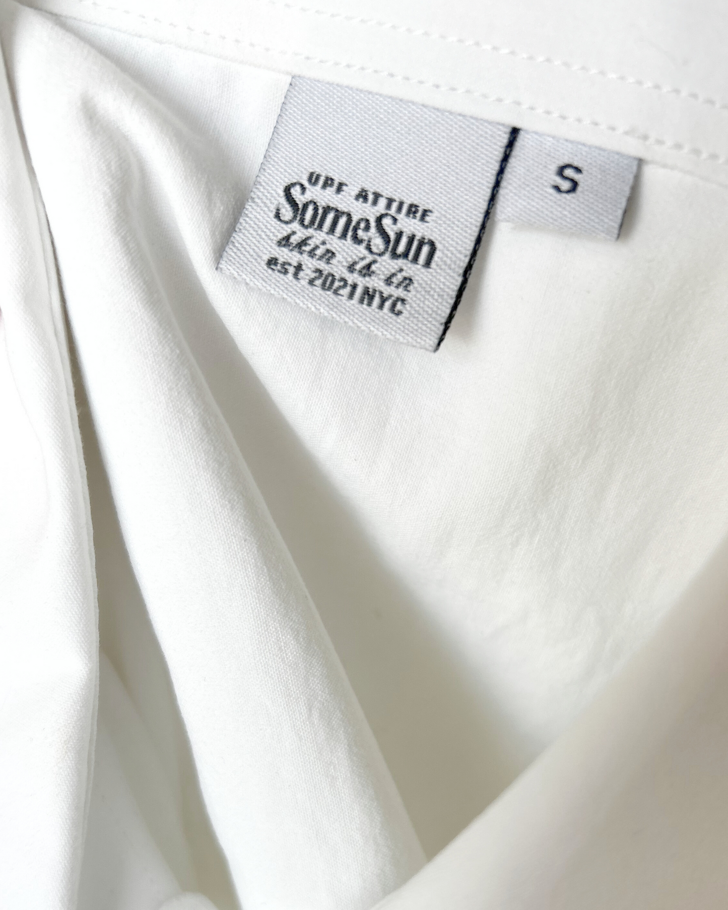 The Carolyn, UPF 50+ Classic Fit | sun protective shirt in Seashell White