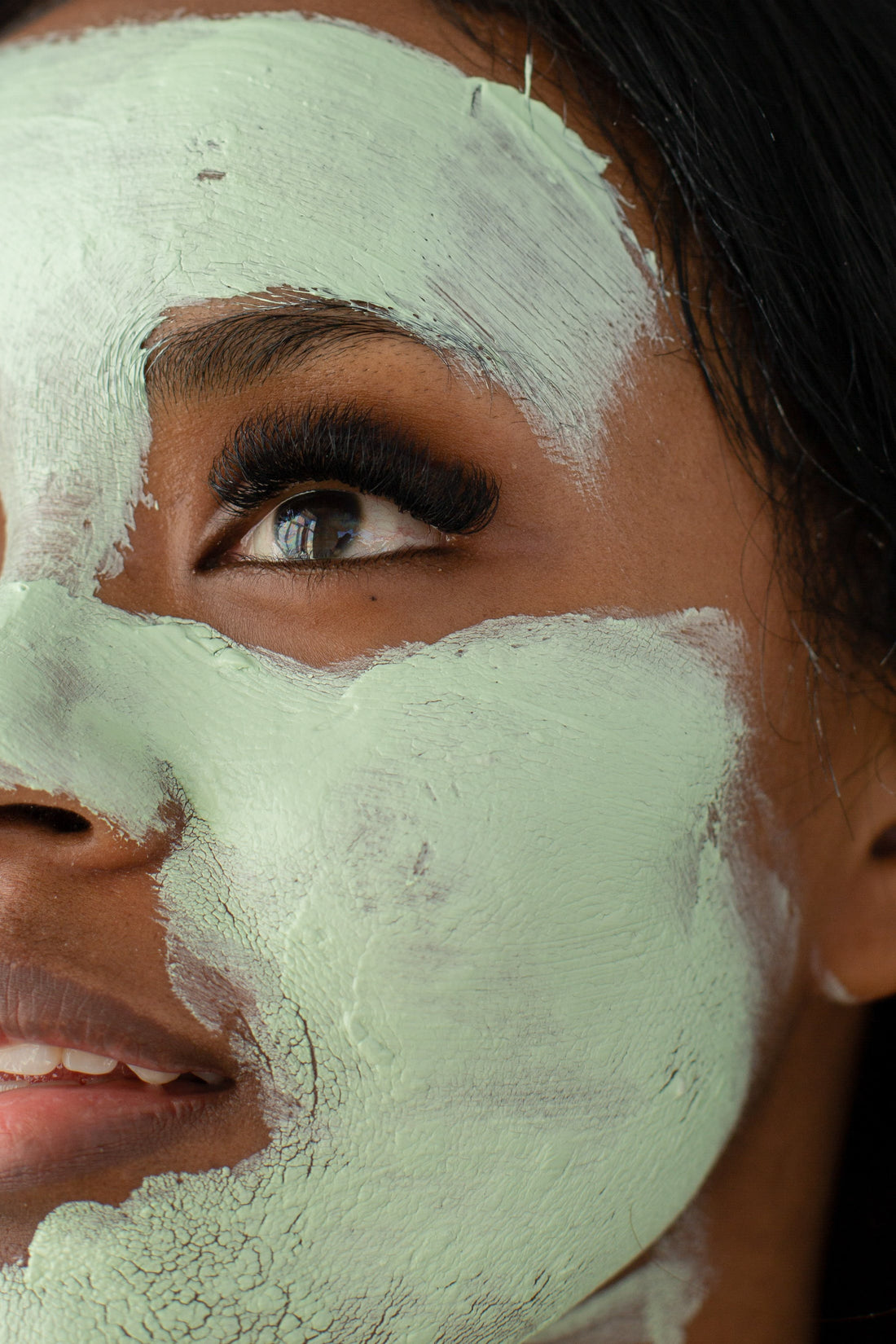 Healthy skin and best skin care routine women in facial mask