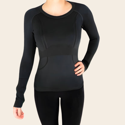 The Sedona, Long-sleeve Activewear UPF 50+ Shirt in Coal