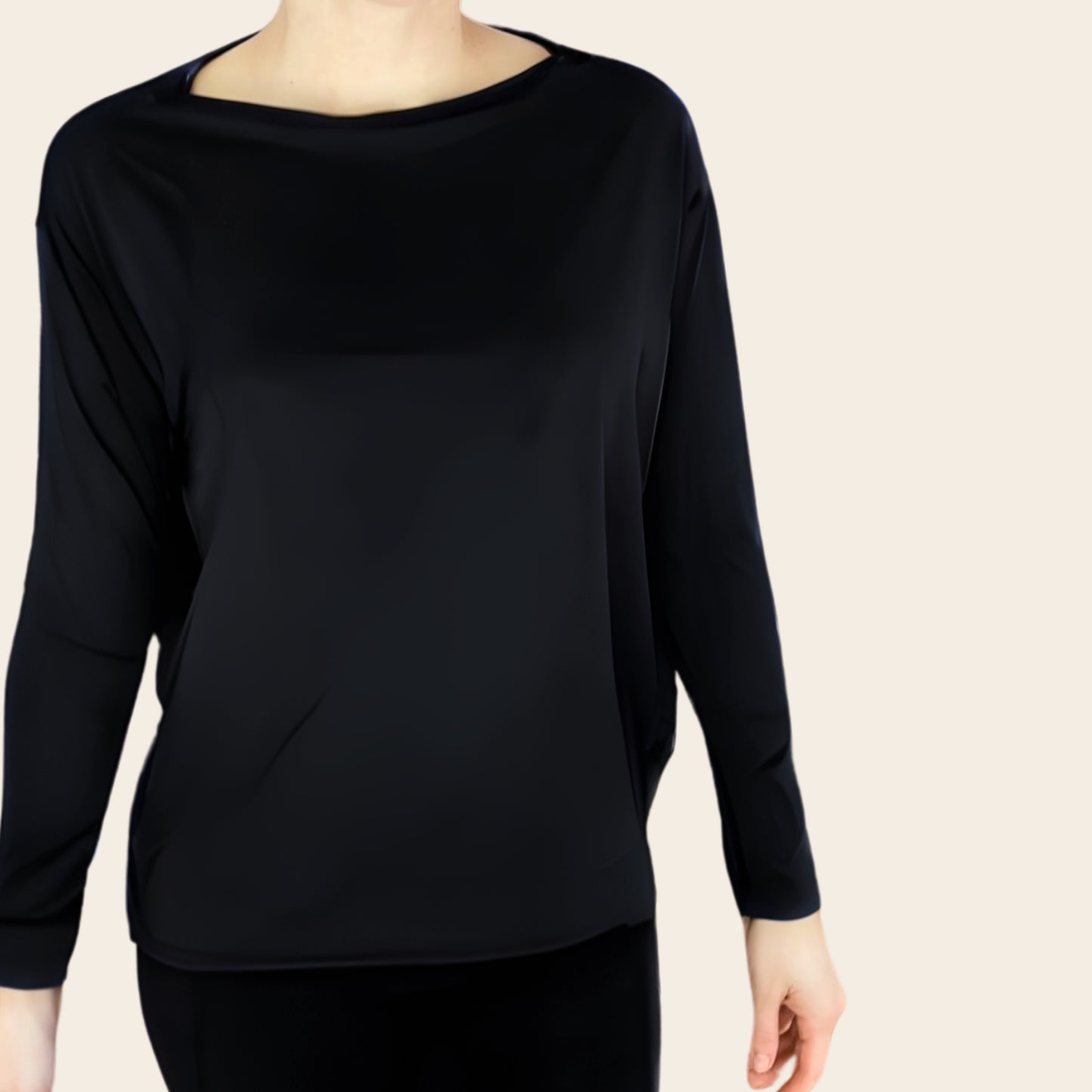 The Teton, Ultra Lightweight UPF 50+ Long-sleeve shirt in Black