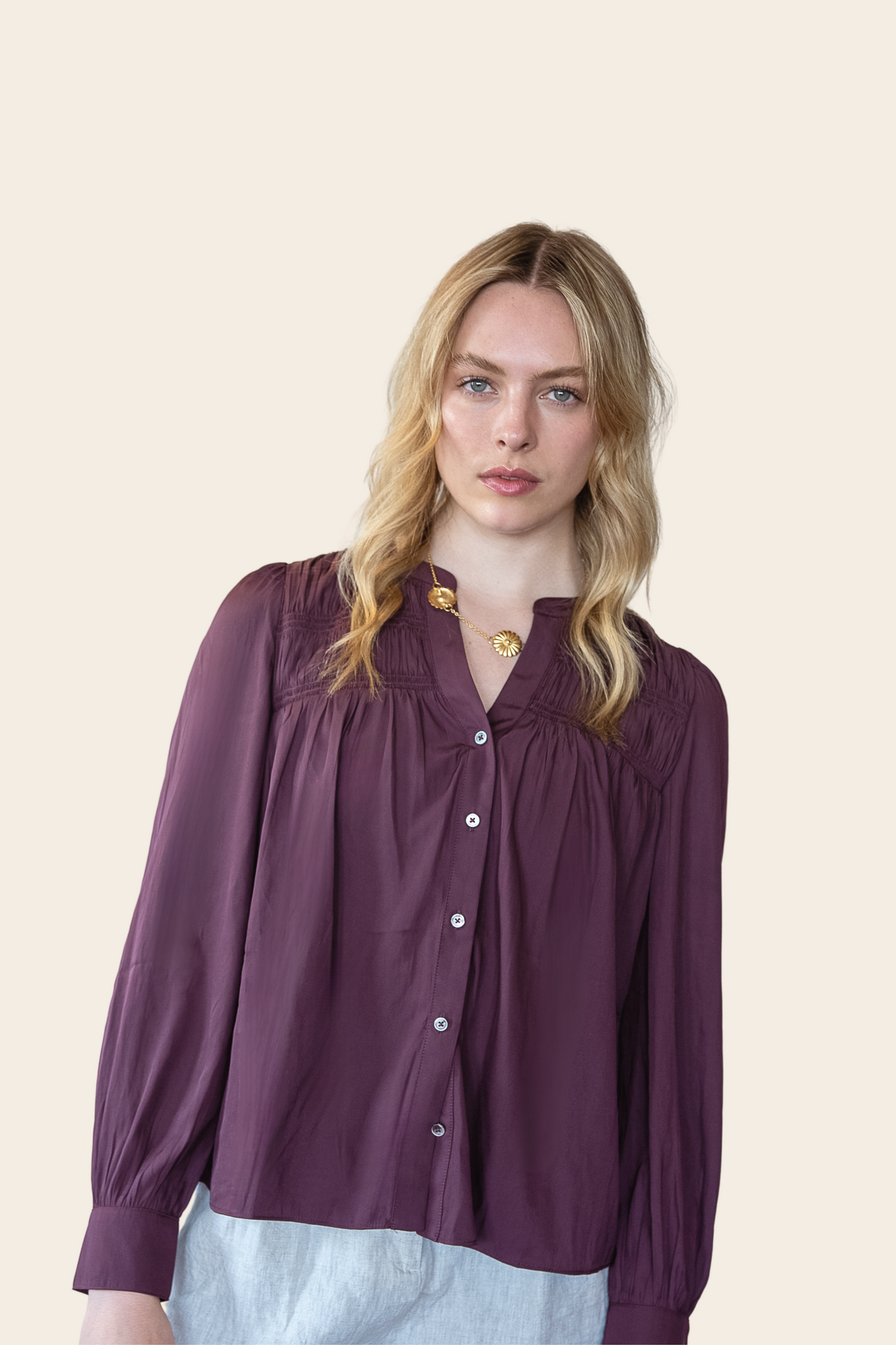 The Florence,  UPF 50+ Resortwear Shirt