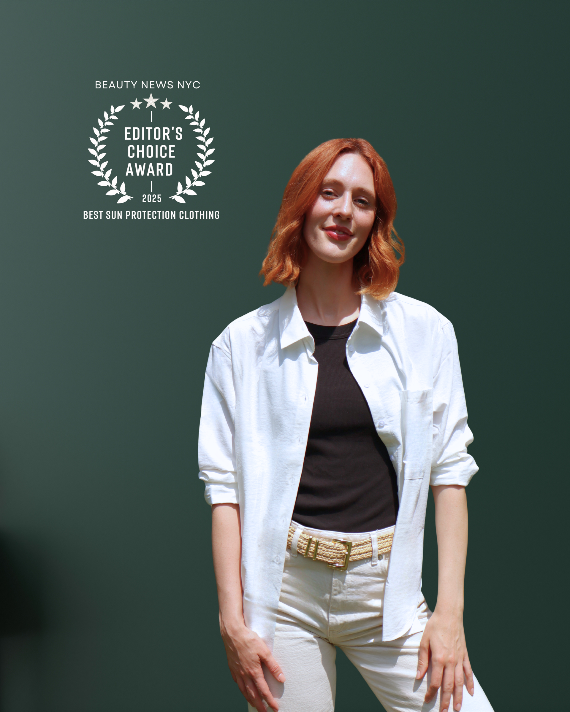 The Carolyn, UPF 50+ Classic Fit Sun Protection Shirt | Some Sun – Some Sun®  Sun Protection FIFTH SUN シャツFifth Sun Trans Rights Human Rights Women's Cowl