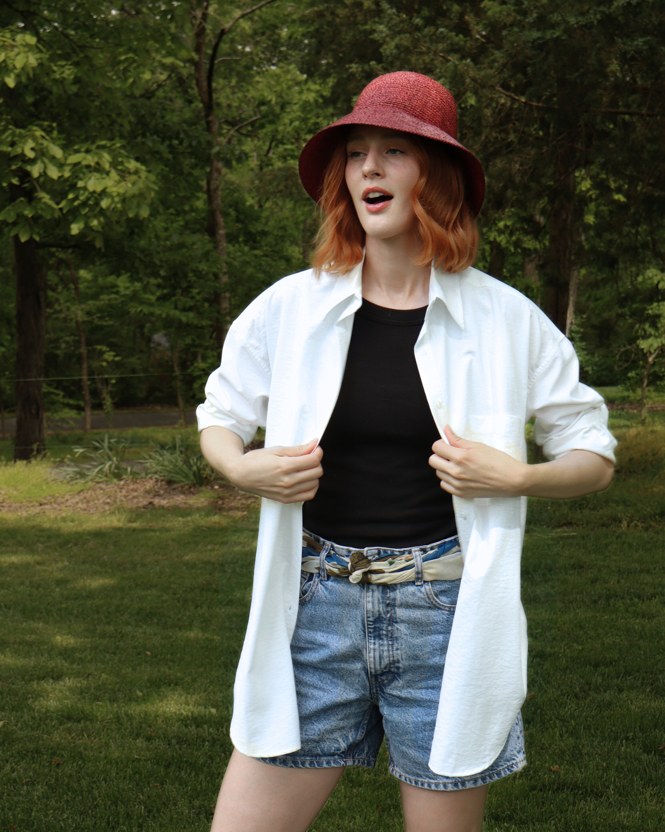 The Maro, UPF 50+ Oversized  Fit | sun protective shirt in Seashell White