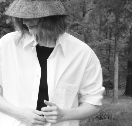 Stylish UPF button down for women