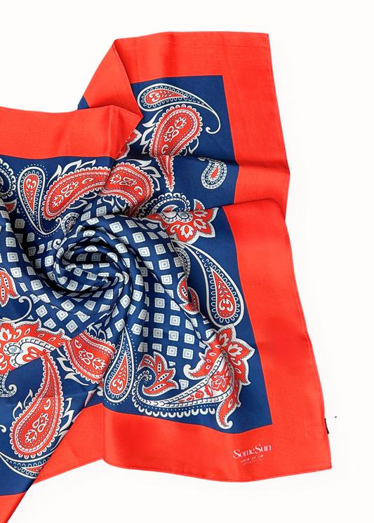 NEW | The Amalfi, 100% Silk UPF Scarf